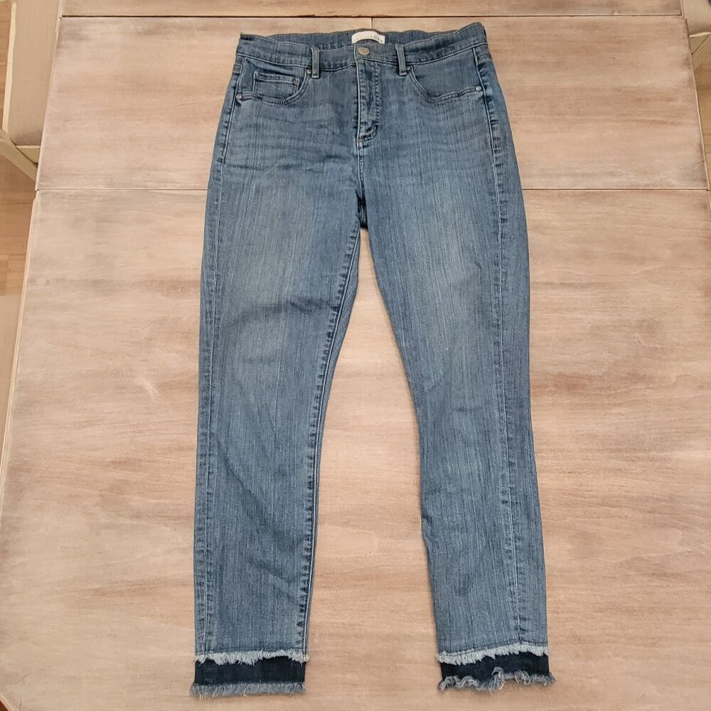 Loft Made and Loved Women’s Jeans Size 30/10 RAW Hem